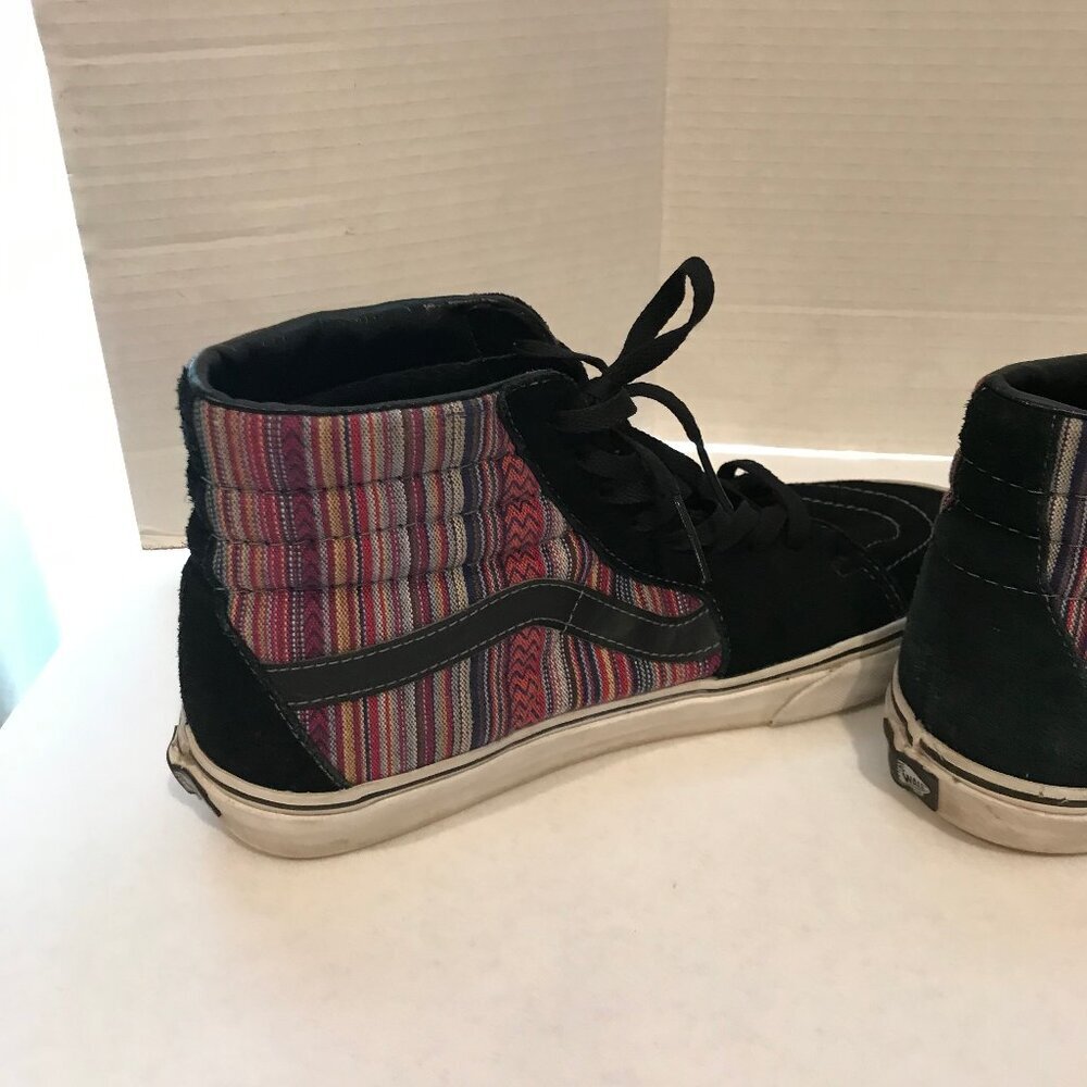VANS UNISEX HI GUATE WEAVE SHOES SIZE MALE 10.5   FEMALE 12 - Picture 6 of 10